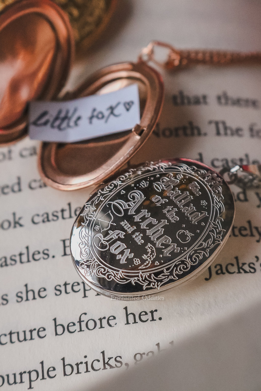 IMPERFECT* The Archer & The Fox Locket