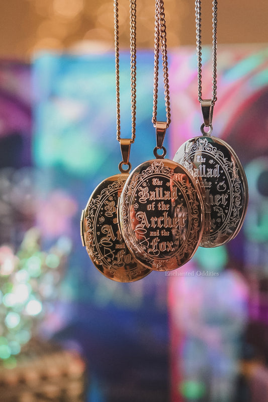 IMPERFECT* The Archer & The Fox Locket