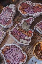Cozy Reader Sticker Bundle