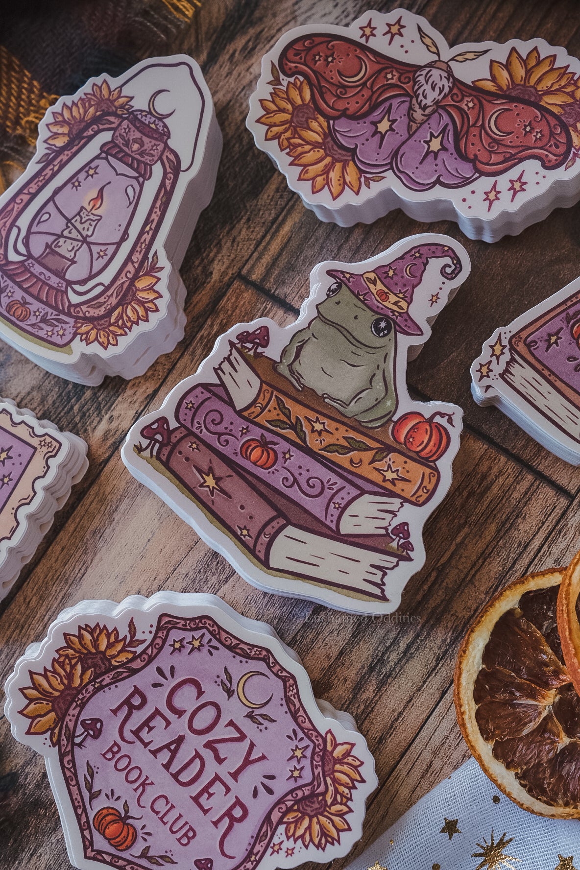 Cozy Reader Sticker Bundle