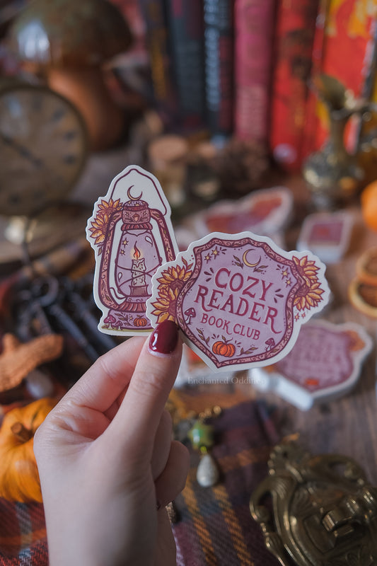 Cozy Reader Sticker Bundle