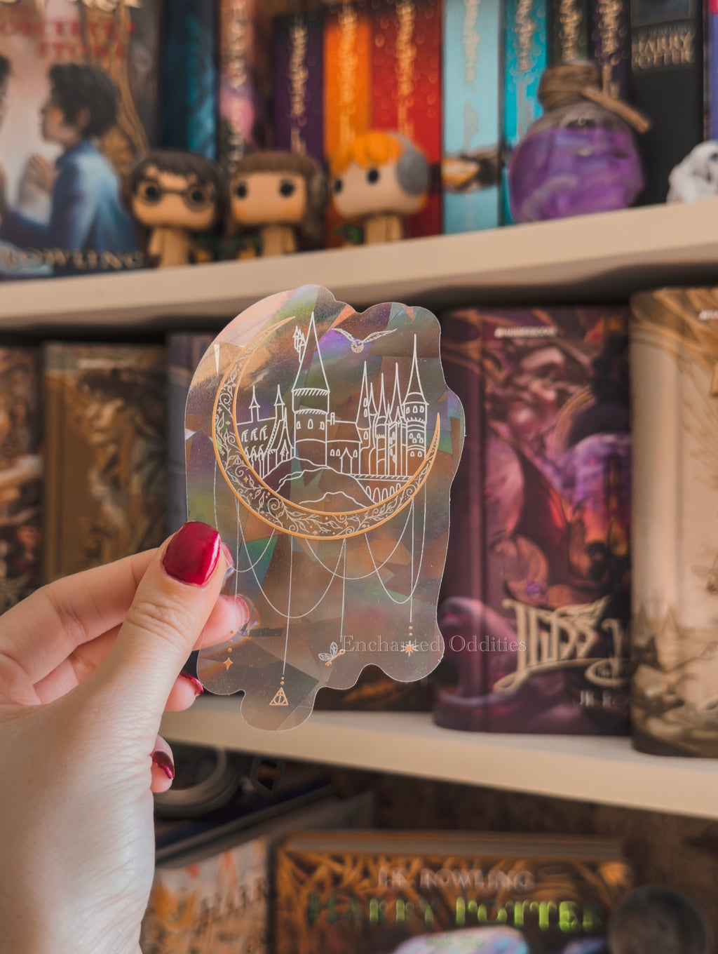 Enchanted Castle Suncatcher Decal
