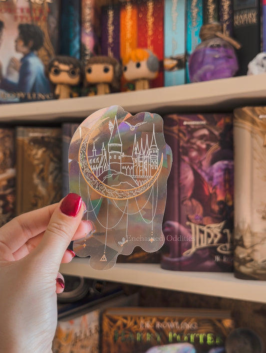 Enchanted Castle Suncatcher Decal