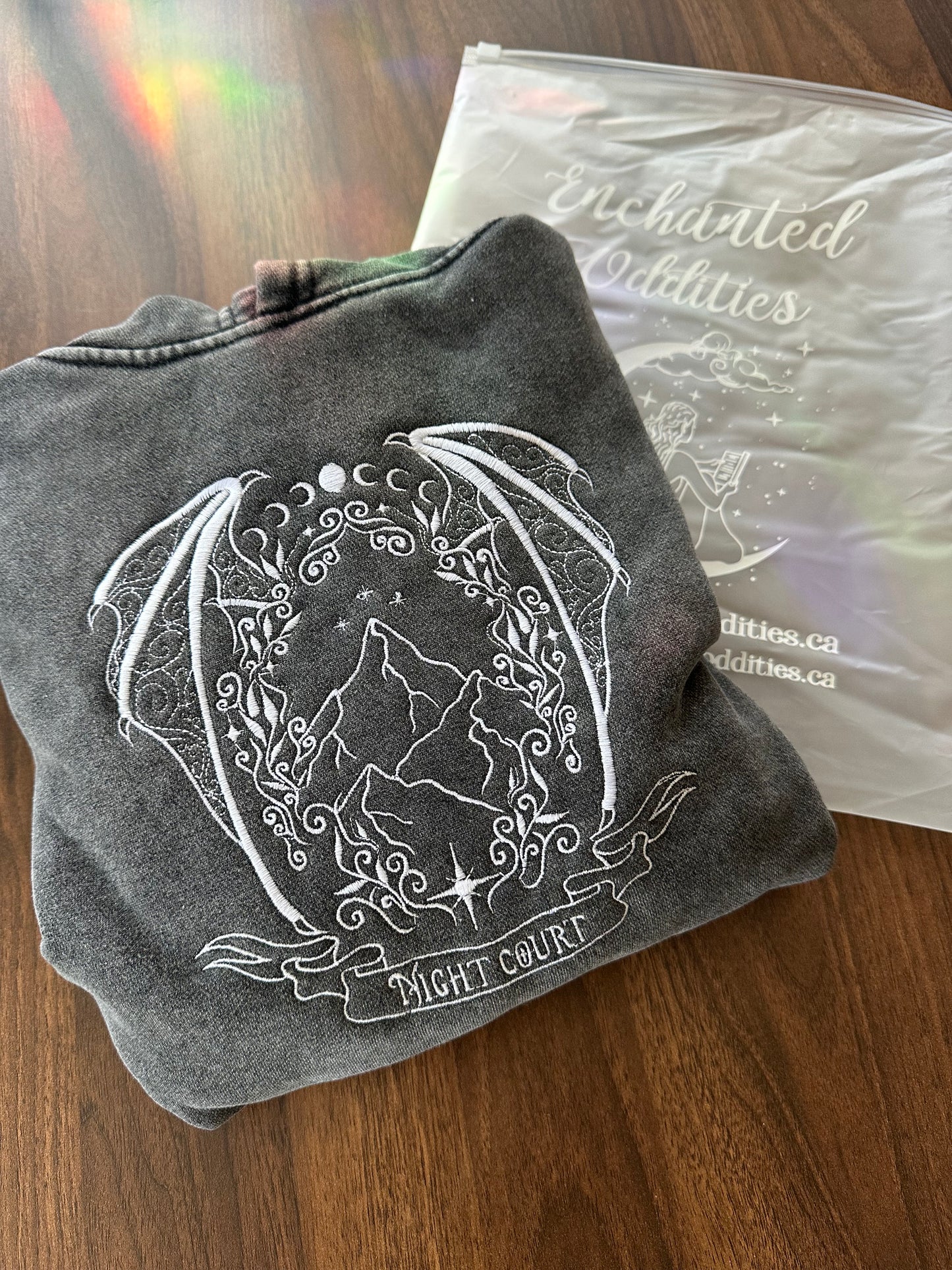 Night Court Crest Hoodie - Medium