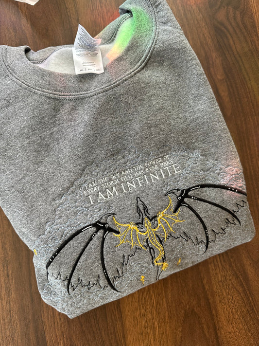 I am Infinite Crewneck - 5XL