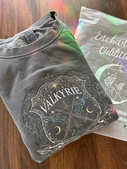 Valkyrie Crest Crewneck, dark colourway - 3XL