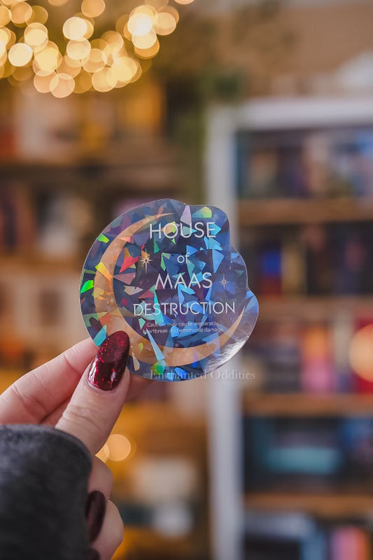 House of Maas Destruction sticker