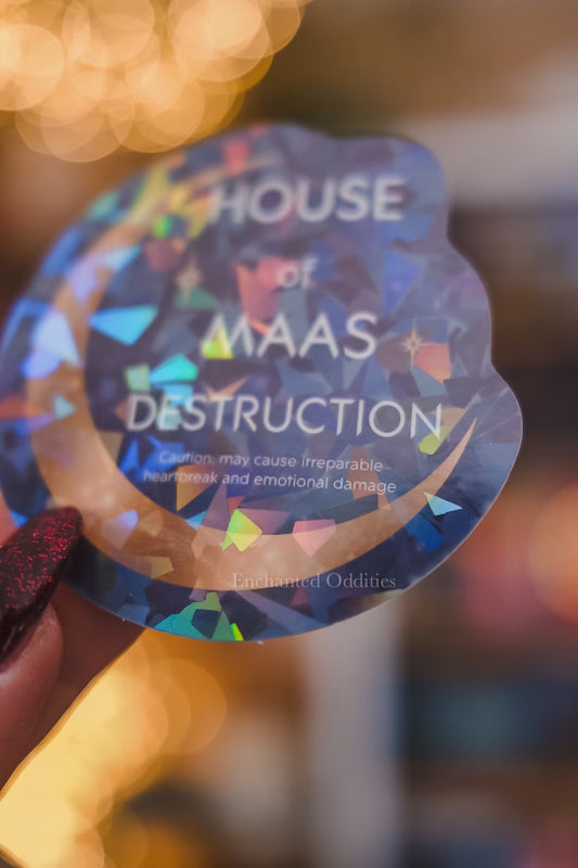 House of Maas Destruction sticker