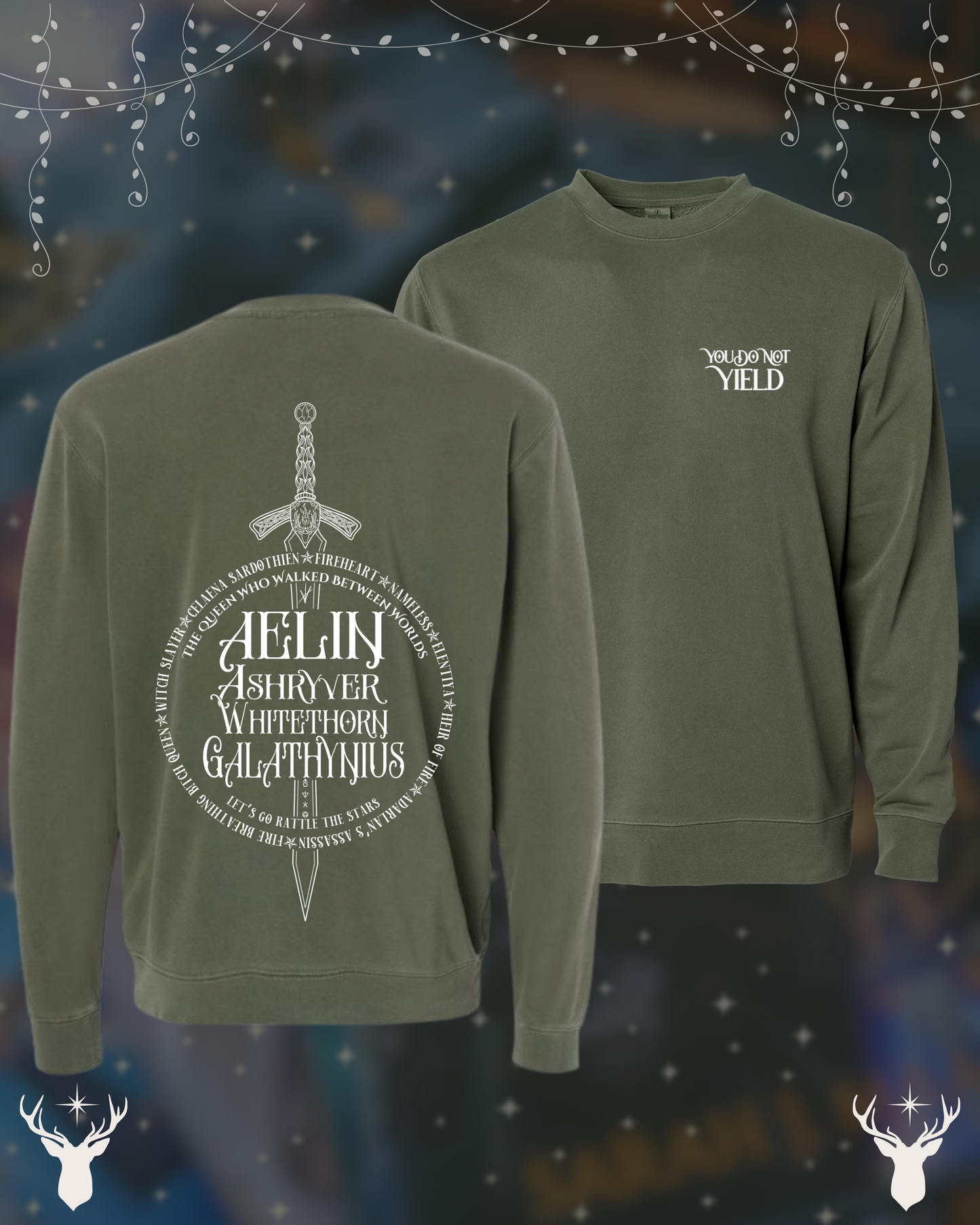 Queen with Many Names Crewneck