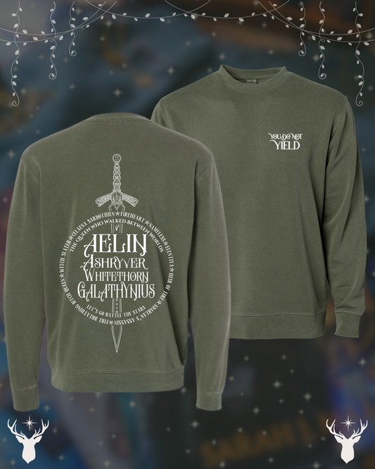 *PRE-ORDER* Queen with Many Names Crewneck