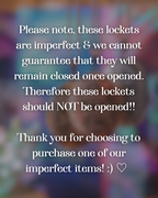 IMPERFECT* The Archer & The Fox Locket
