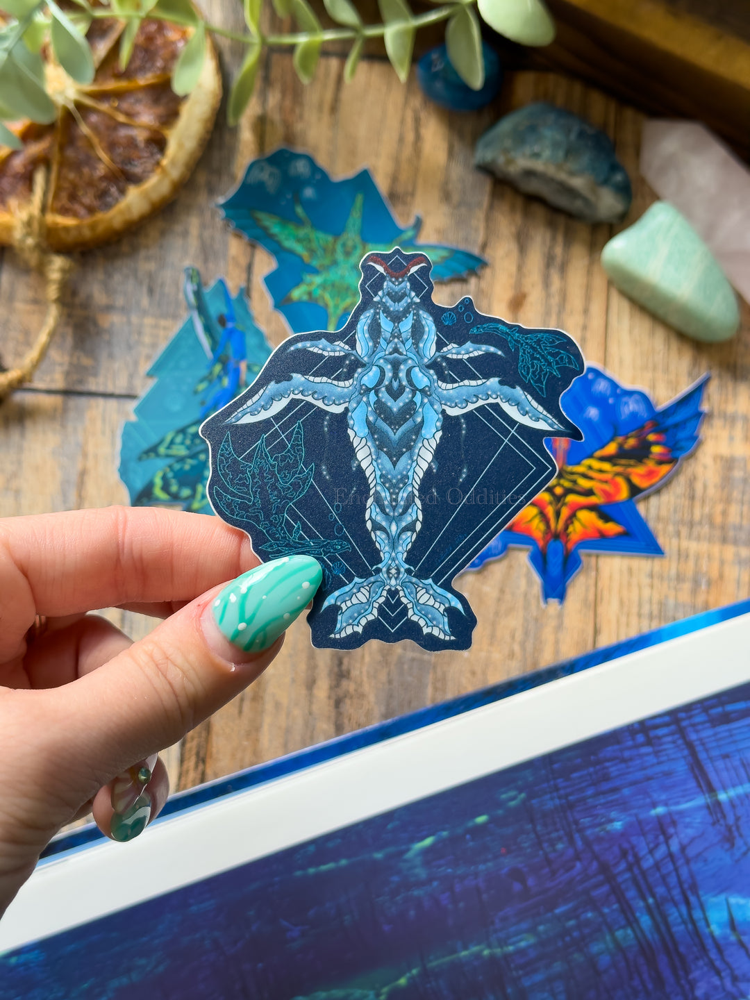 Alien Creatures Sticker Bundle – Enchanted Oddities