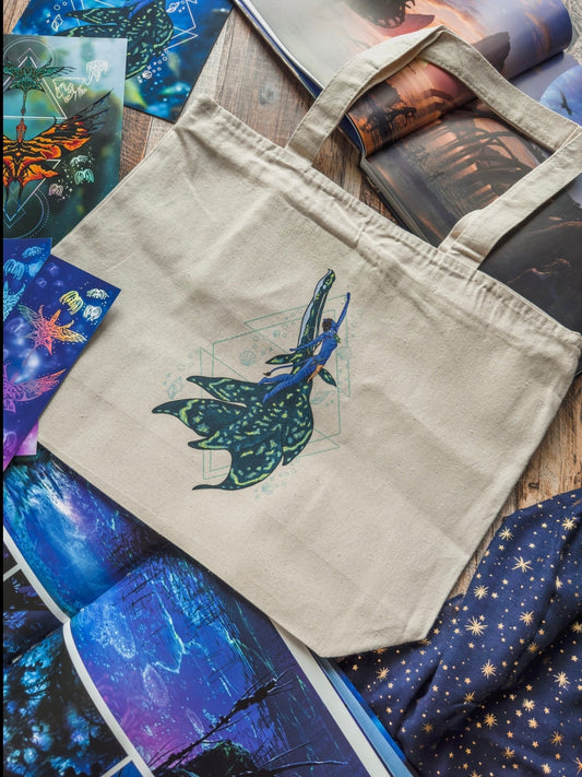 Spirit-Bond Printed Tote Bag