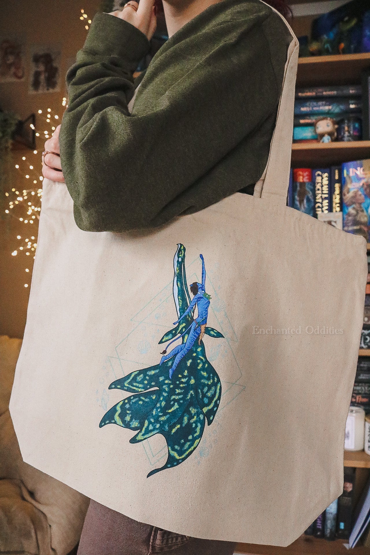 Spirit-Bond Printed Tote Bag