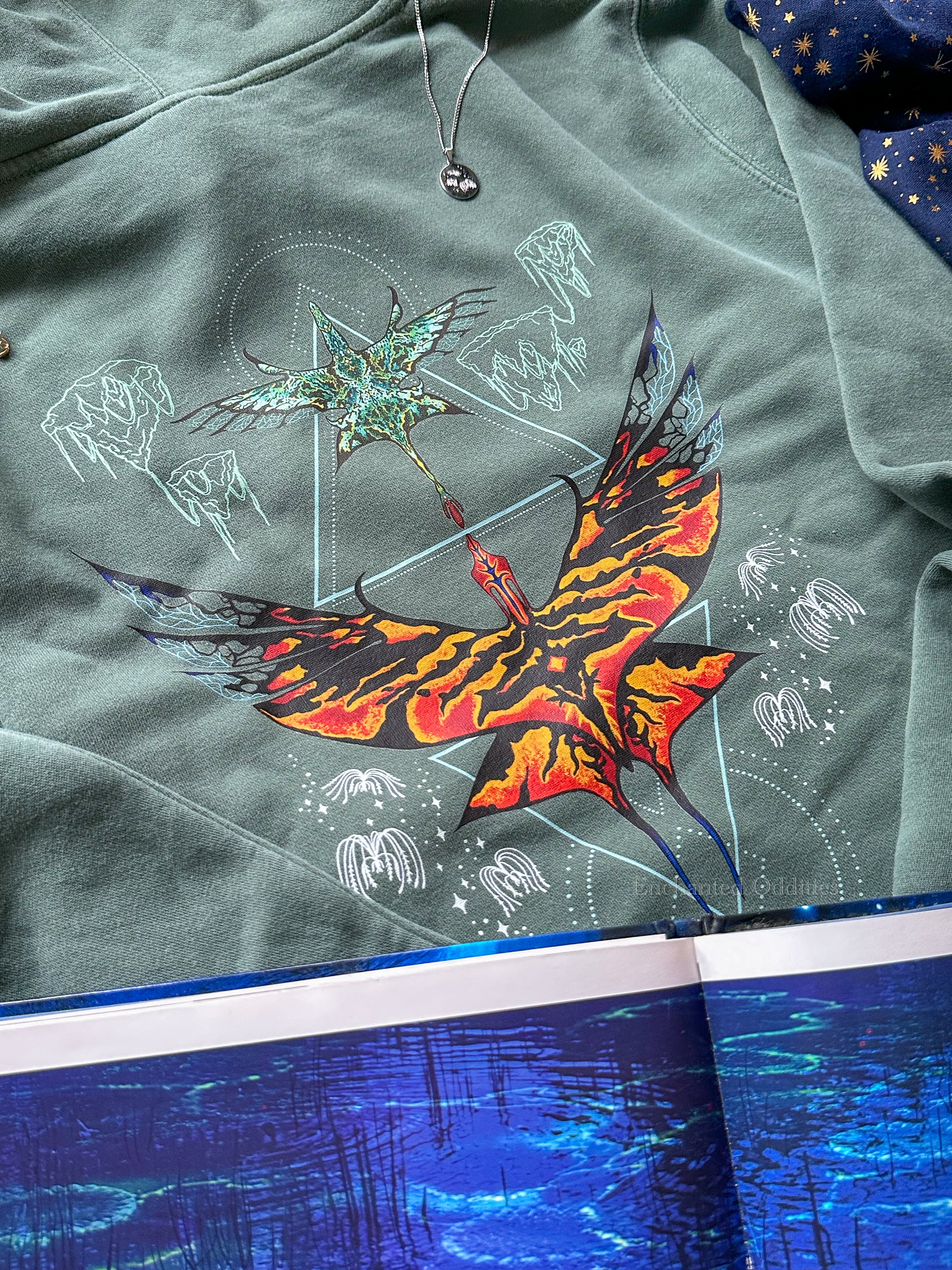 Pandorian Rainforest Printed Hoodie