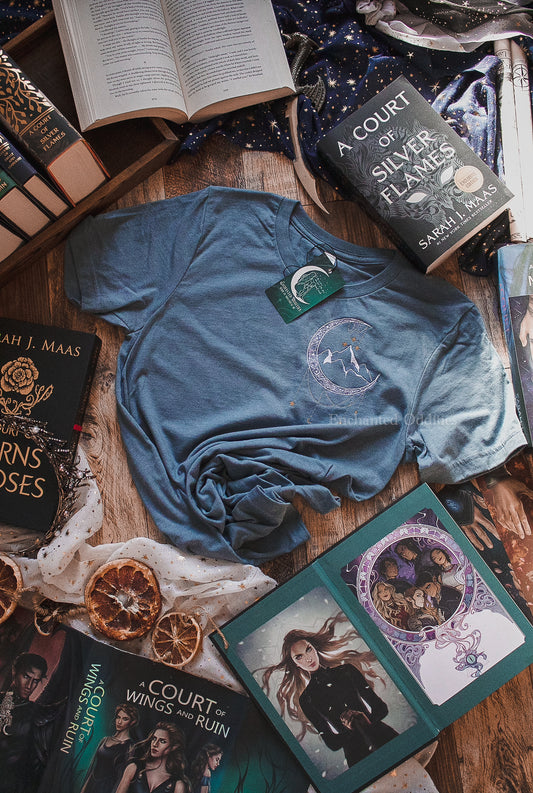 Lady of the Night Embroidered tee