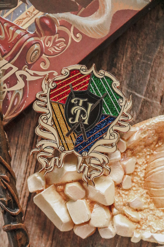 School of Wizardry Enamel Pin