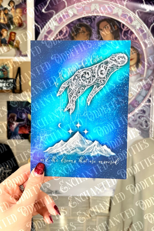 To The Stars mini art print