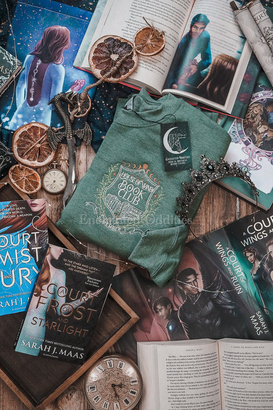 Sage House of Wind Bookclub crewneck