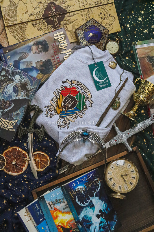 Witchcraft & Wizardry School Crest Crewneck