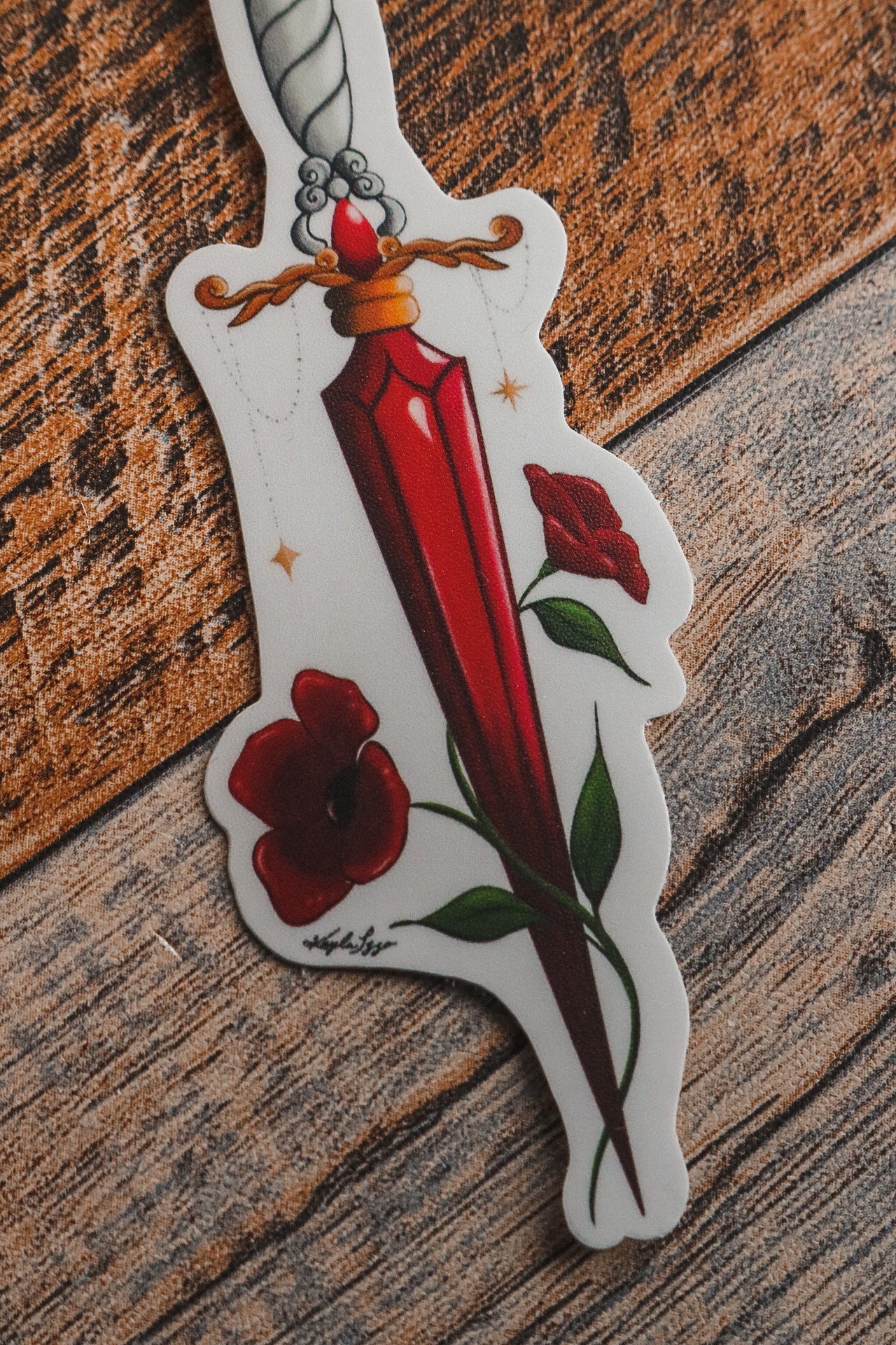 Bloodstone Dagger sticker
