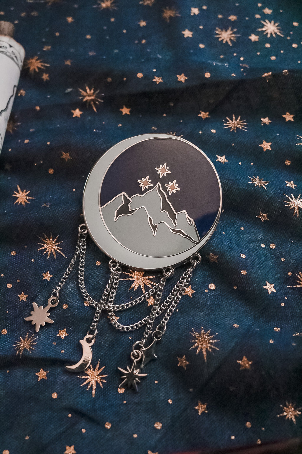Starlight City Enamel Pin
